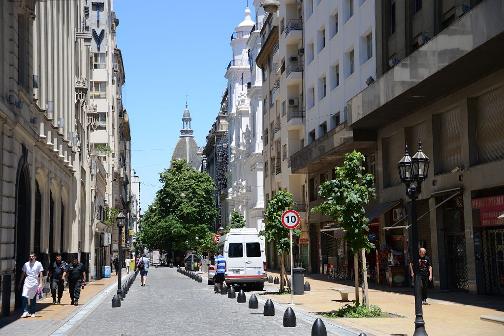 10 Looking Down Bolivar From Plaza de Mayo Buenos Aires